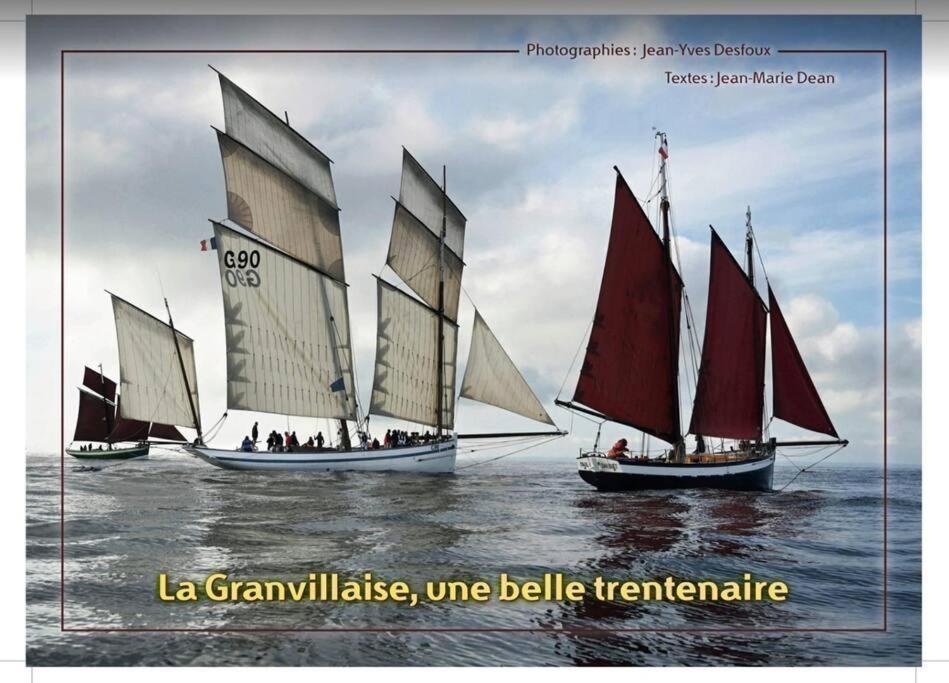 Studio De La Mer A Donville Les Bains Eksteriør bilde